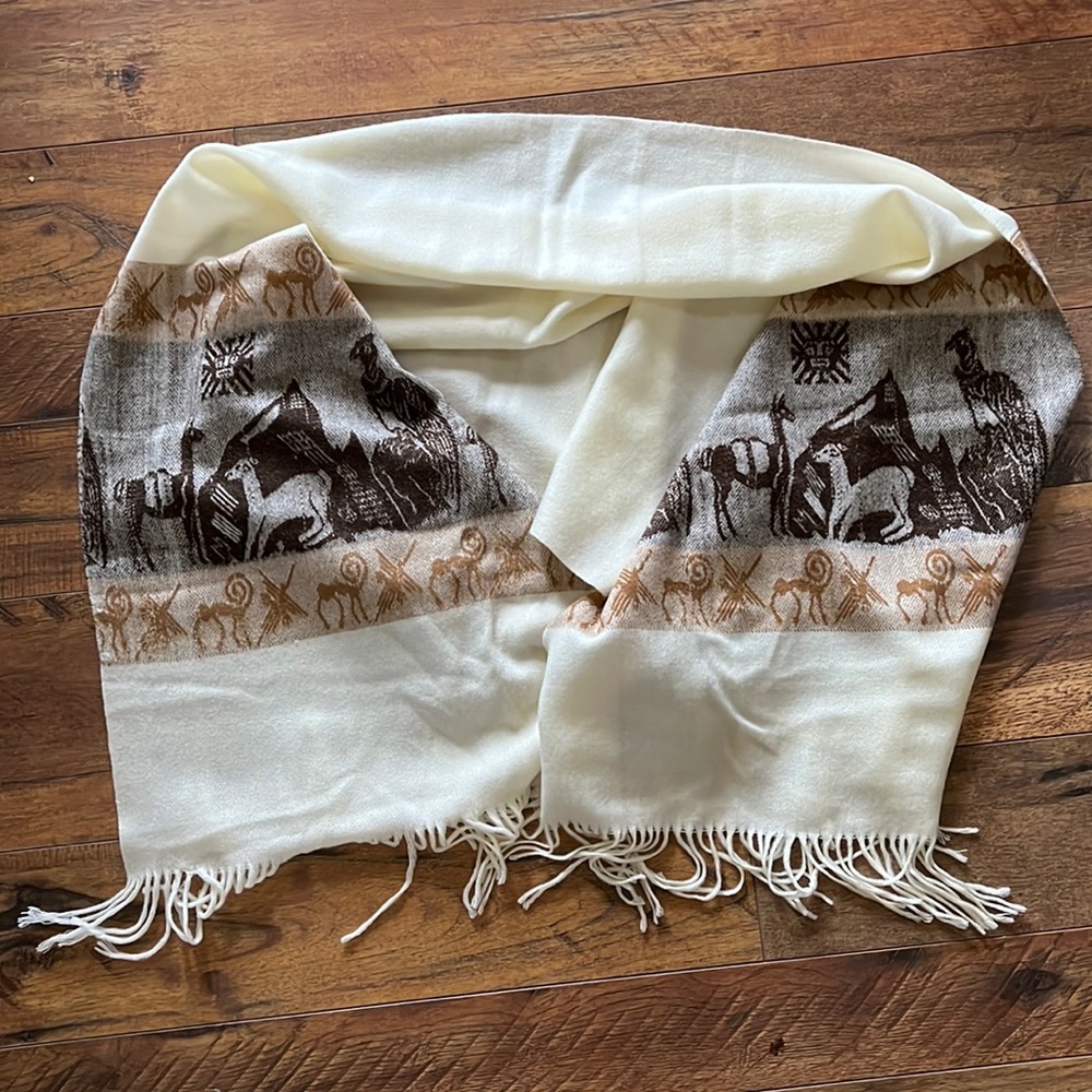 Alpaca Scarf from Peru